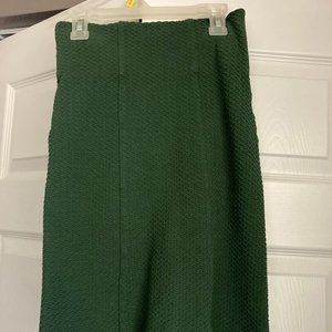 Ganni Green Skirt